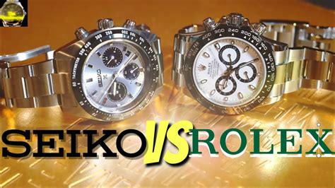 seiko speedtimer vs rolex daytona.